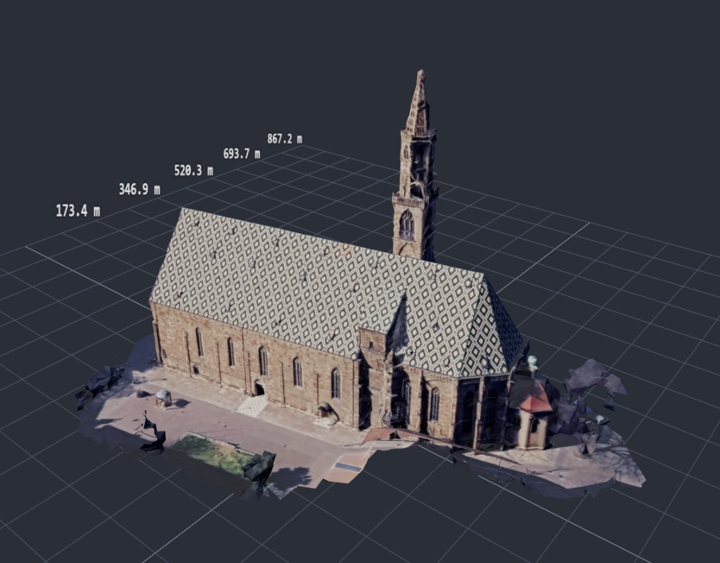 Maßstabsgetreue 3D-Erfassung selbst komplexester historischer Architektur